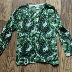 Garnet Hill Merino cardigan